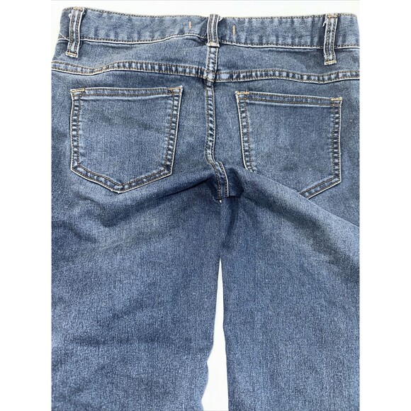 Free People Stretch Distressed Skinny Jeans Women Light Wash 61855-16515125 Sz26 - Picture 10 of 16